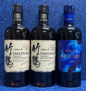 竹鶴NA（新ラベル）2本 セッション1本 3本セット | 板本酒店